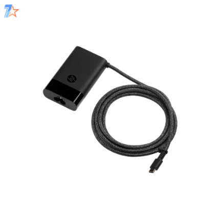 HP 65W USB-C Power Laptop Charger with Power Cable